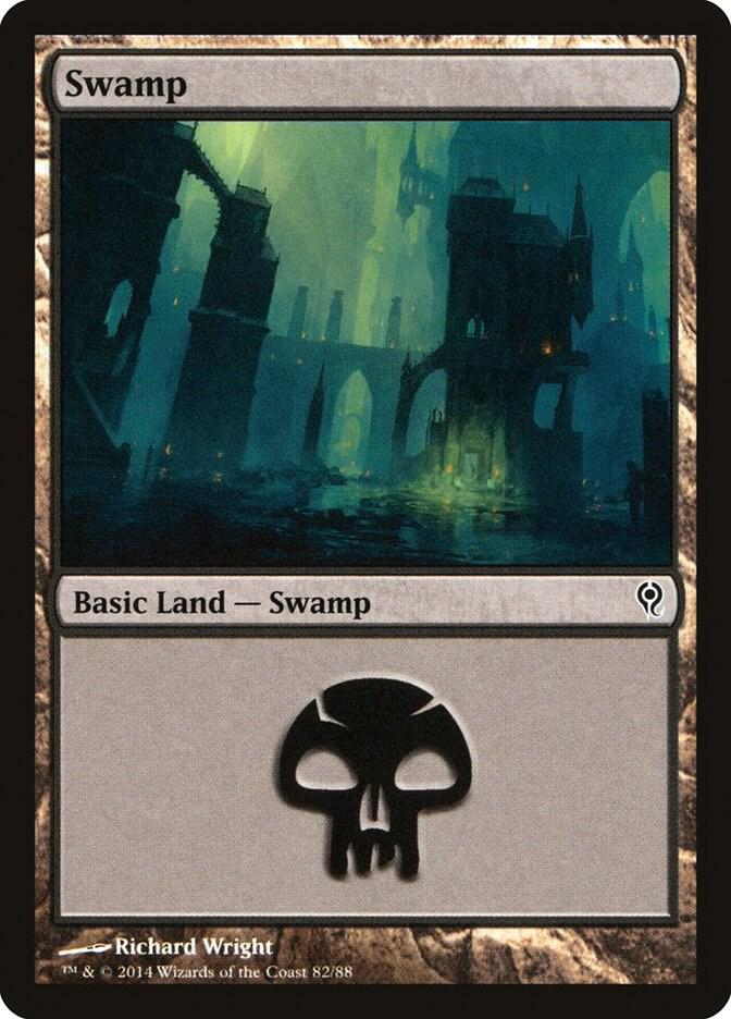 Swamp 82 card from Duel Decks: Jace vs. Vraska