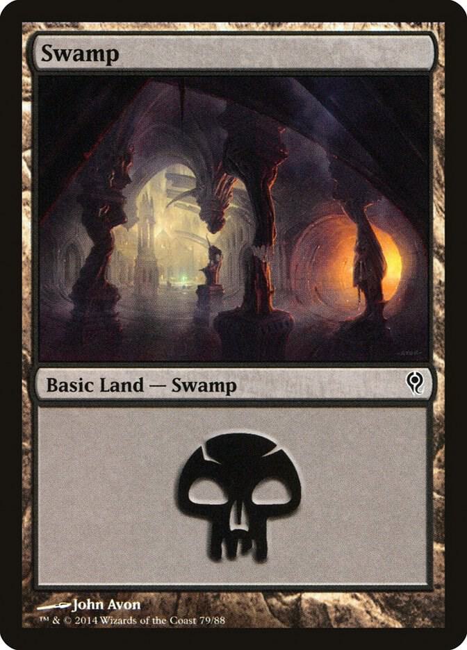 Swamp 79 card from Duel Decks: Jace vs. Vraska