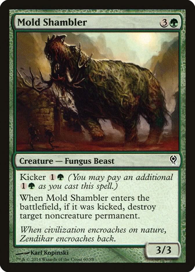 Mold Shambler 60 card from Duel Decks: Jace vs. Vraska