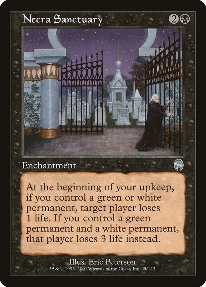 Necra Sanctuary 45 card from Apocalypse