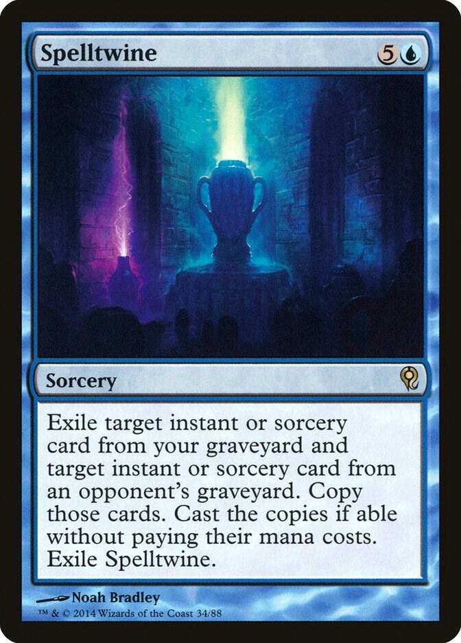 Spelltwine 34 card from Duel Decks: Jace vs. Vraska