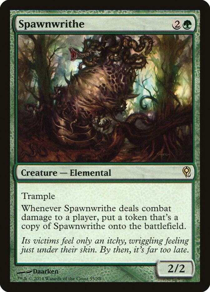 Spawnwrithe 55 card from Duel Decks: Jace vs. Vraska