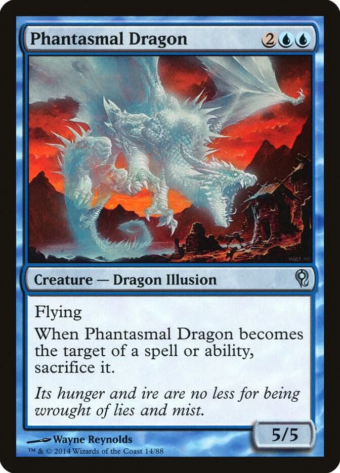Phantasmal Dragon 14 card from Duel Decks: Jace vs. Vraska