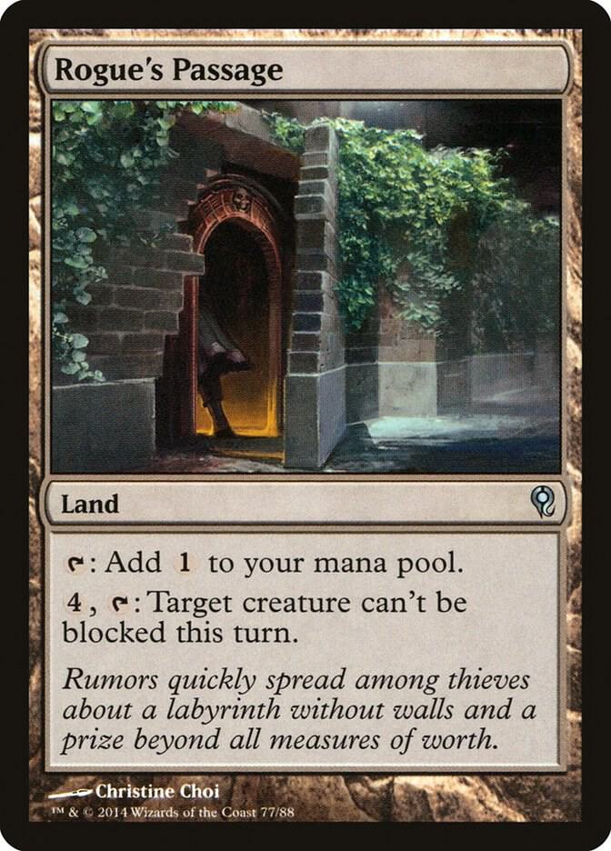 Rogue's Passage 77 card from Duel Decks: Jace vs. Vraska