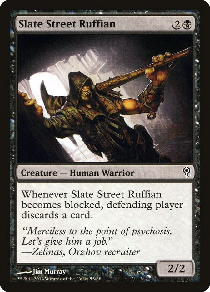 Slate Street Ruffian 53 card from Duel Decks: Jace vs. Vraska