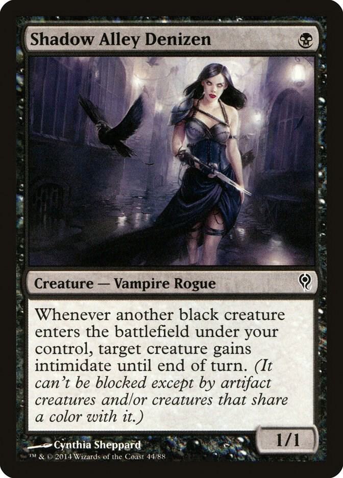 Shadow Alley Denizen 44 card from Duel Decks: Jace vs. Vraska