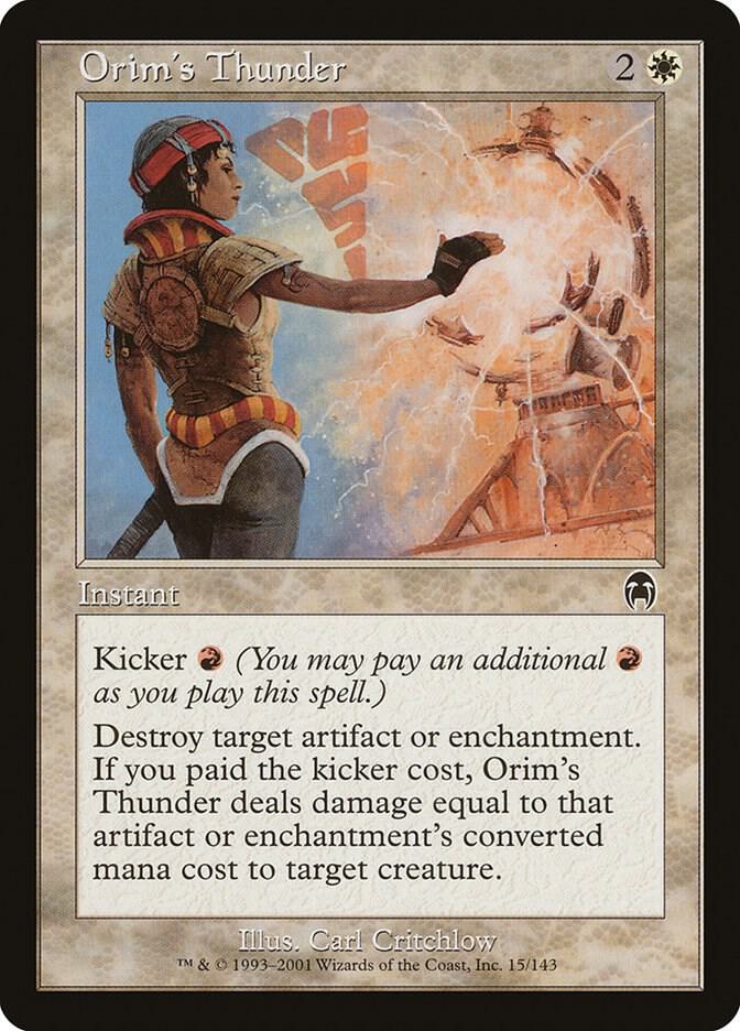 Orim's Thunder 15 card from Apocalypse
