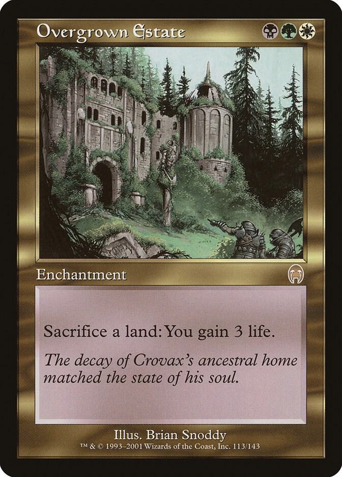 Overgrown Estate 113 card from Apocalypse