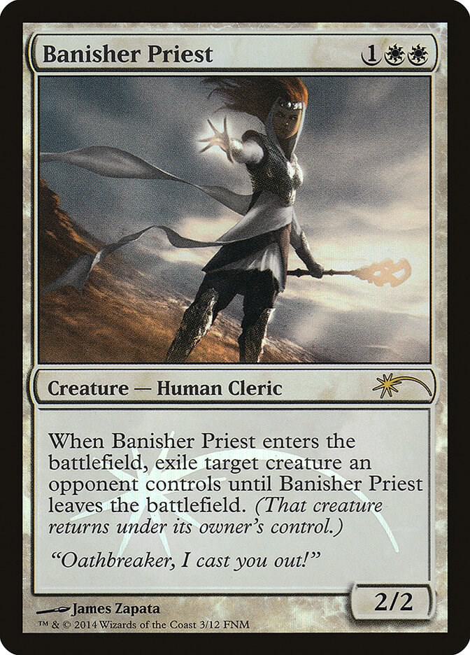 Banisher Priest 3 card from FNM Promos