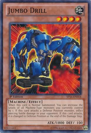 Jumbo Drill (Starfoil) SP14-EN014 card from Star Pack 2014