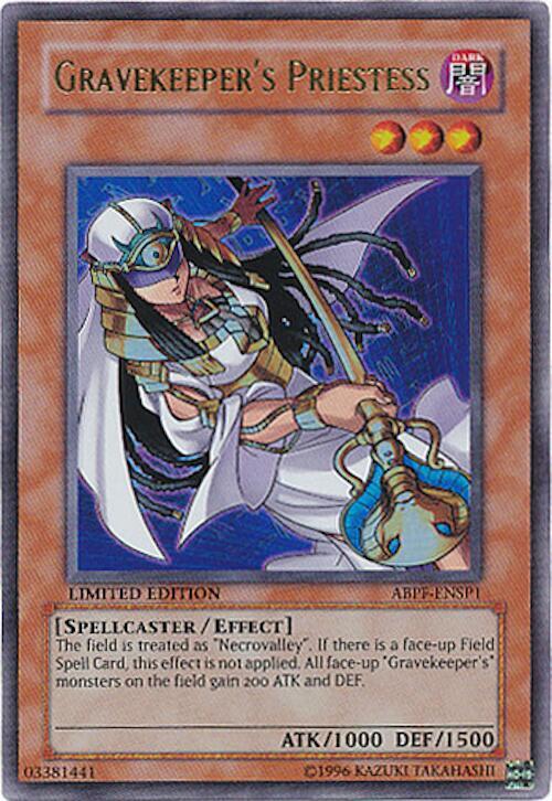 Gravekeeper's Priestess ABPF-ENSP1 card from Absolute Powerforce