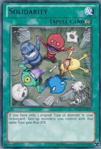Solidarity (Blue) DL15-EN016 card from Duelist League Promo