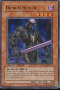 Dark Grepher PTDN-ENSP1 card from Phantom Darkness