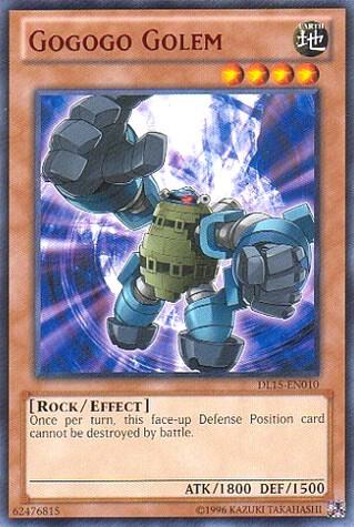 Gogogo Golem (Red) DL15-EN010 card from Duelist League Promo