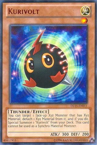 Kurivolt (Red) DL15-EN011 card from Duelist League Promo