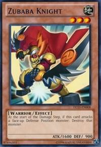 Zubaba Knight (Red) DL15-EN008 card from Duelist League Promo