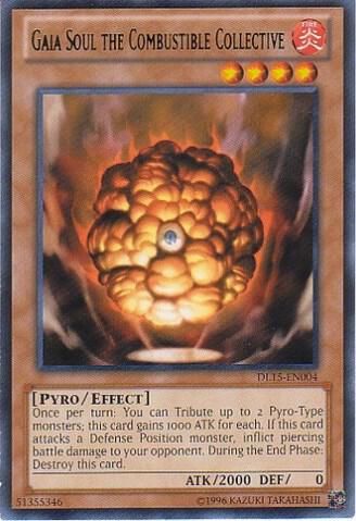 Gaia Soul the Combustible Collective (Green) DL15-EN004 card from Duelist League Promo