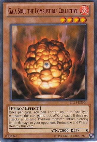 Gaia Soul the Combustible Collective (Red) DL15-EN004 card from Duelist League Promo