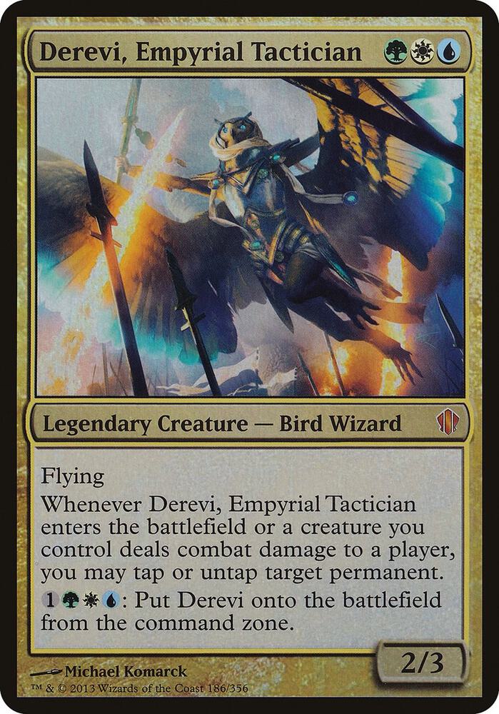 Derevi, Empyrial Tactician (Commander 2013) 186 card from Oversize Cards