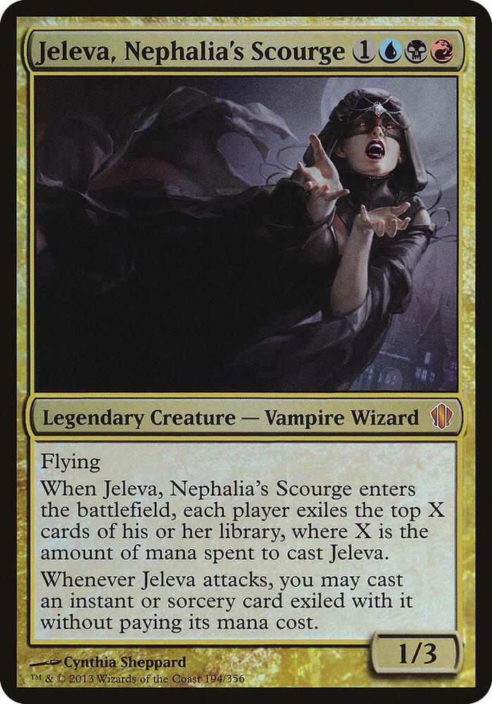 Jeleva, Nephalia's Scourge (Commander 2013) 194 card from Oversize Cards