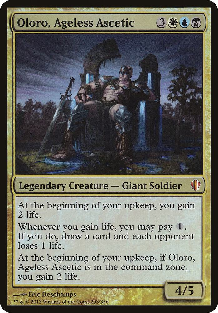 Oloro, Ageless Ascetic (Commander 2013) 203 card from Oversize Cards