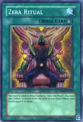 Zera Ritual (Secret Rare) PP01-EN010 card from Premium Pack 1