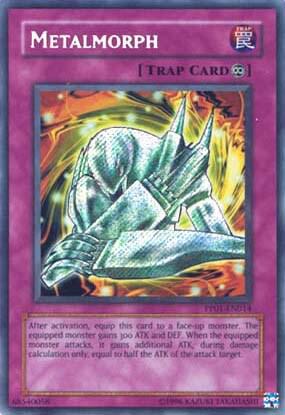 Metalmorph (Secret Rare) PP01-EN014 card from Premium Pack 1