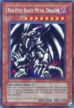 Red-Eyes Black Metal Dragon (Secret) PP01-EN015 card from Premium Pack 1