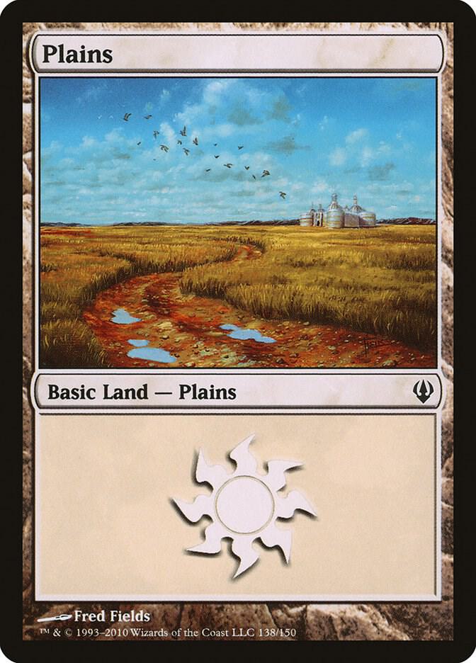 Plains 138 card from Archenemy