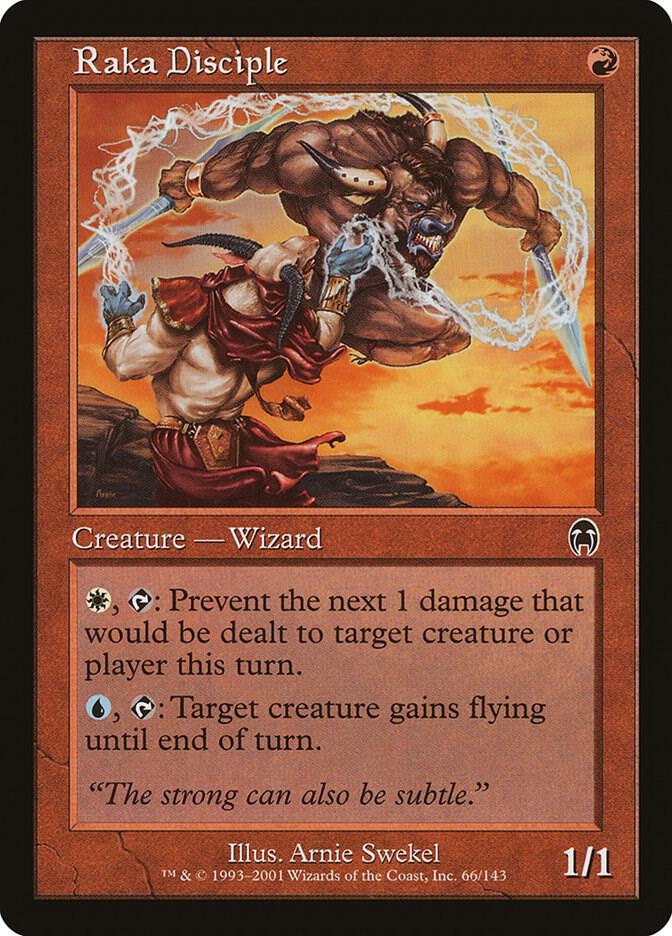Raka Disciple 66 card from Apocalypse