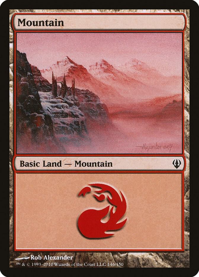 Mountain 146 card from Archenemy