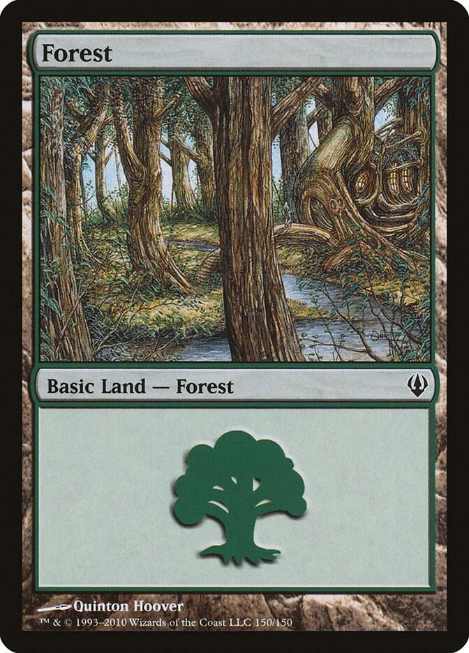 Forest 150 card from Archenemy