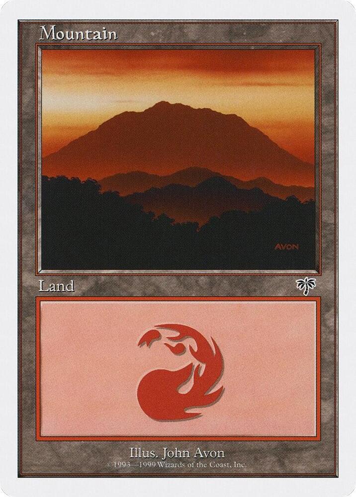 Mountain (115) card from Battle Royale Box Set