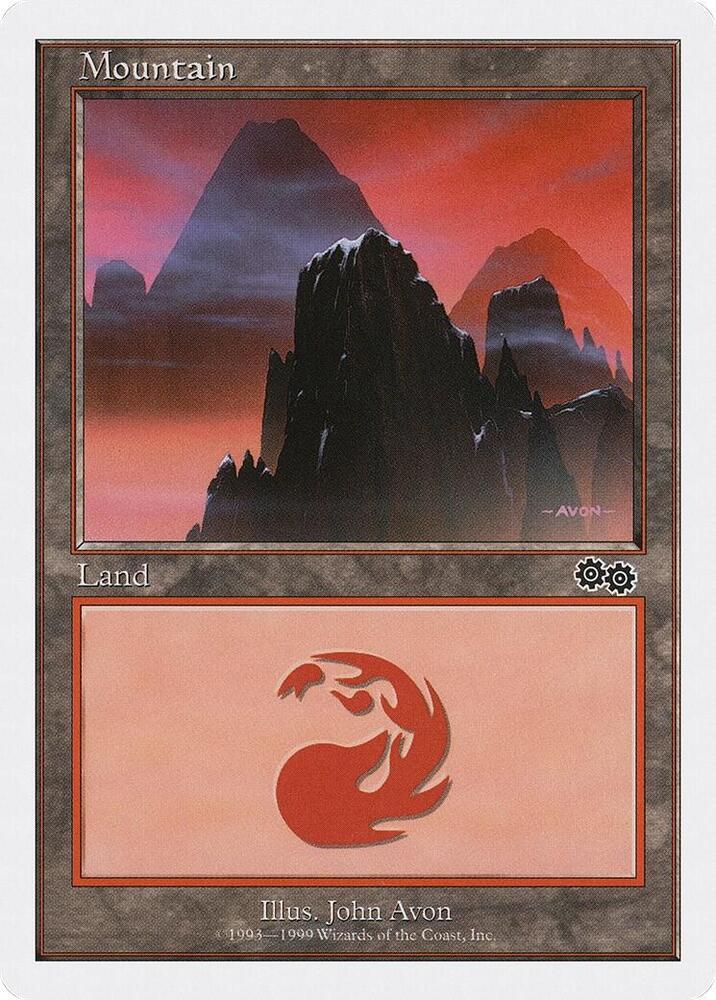 Mountain (122) card from Battle Royale Box Set