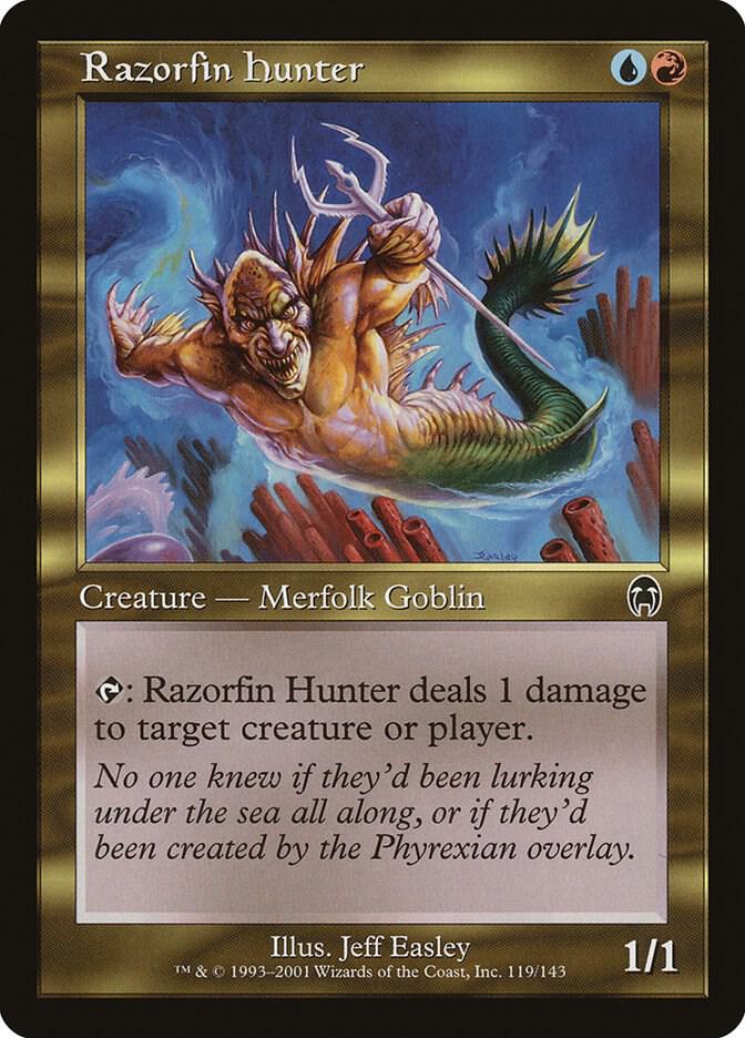 Razorfin Hunter 119 card from Apocalypse