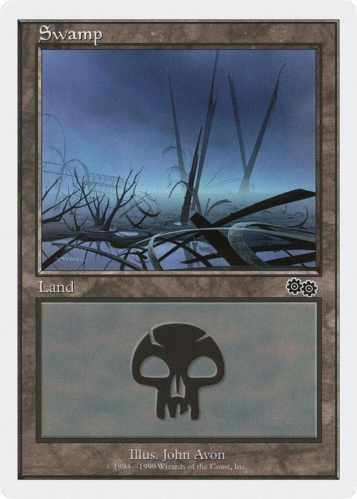 Swamp (135) card from Battle Royale Box Set