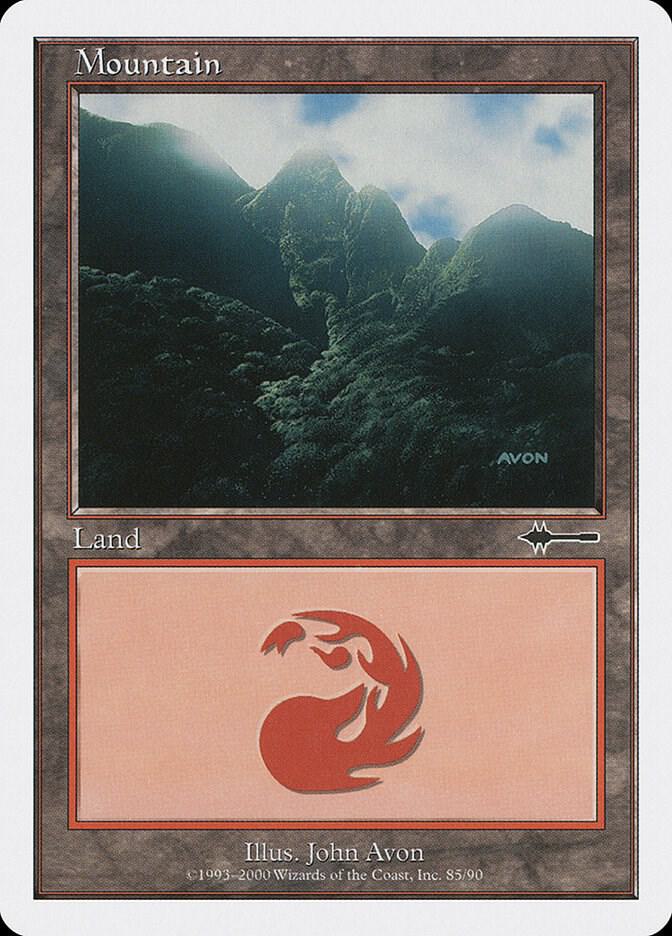 Mountain 85 card from Beatdown Box Set
