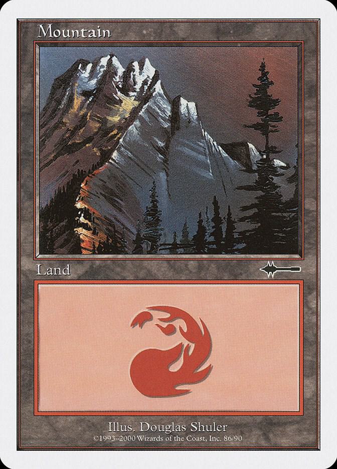 Mountain 86 card from Beatdown Box Set