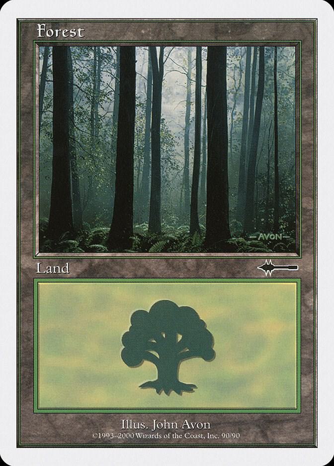 Forest 90 card from Beatdown Box Set
