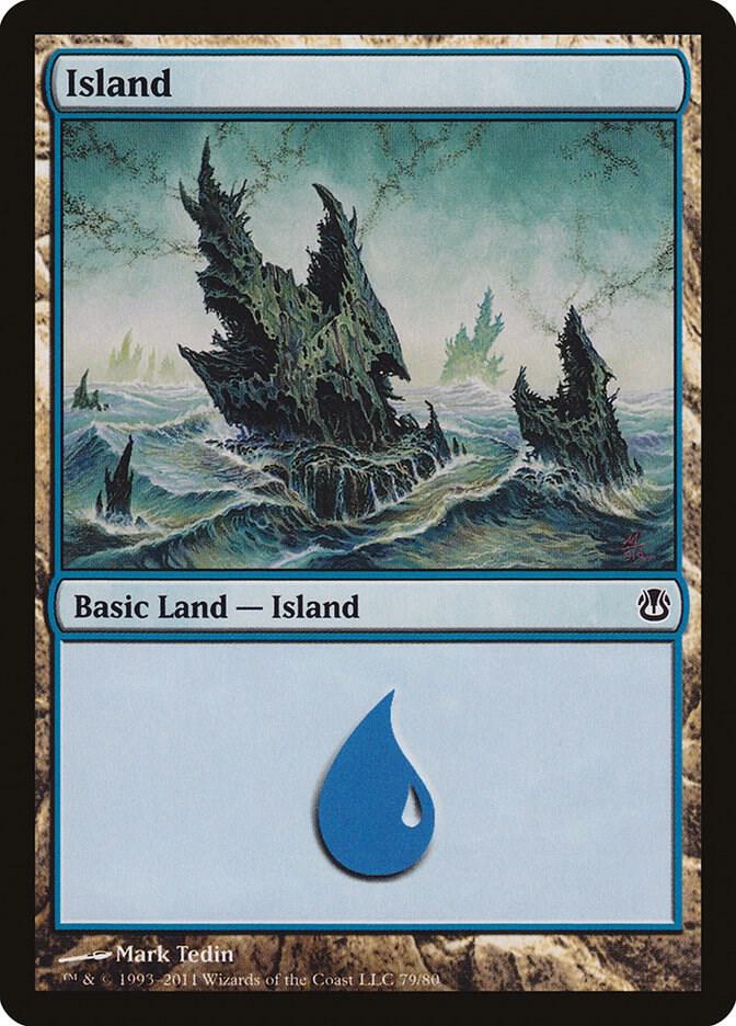 Island 79 card from Duel Decks: Ajani vs. Nicol Bolas