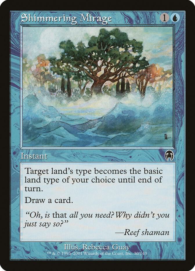 Shimmering Mirage 30 card from Apocalypse