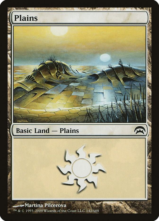 Plains 142 card from Planechase