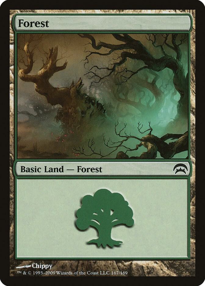 Forest 167 card from Planechase