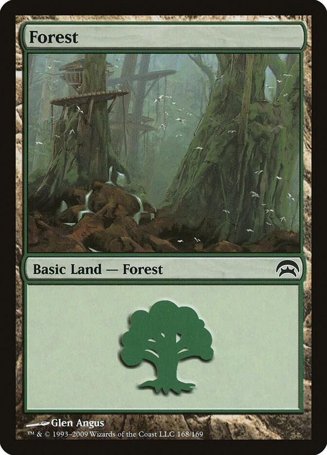 Forest 168 card from Planechase