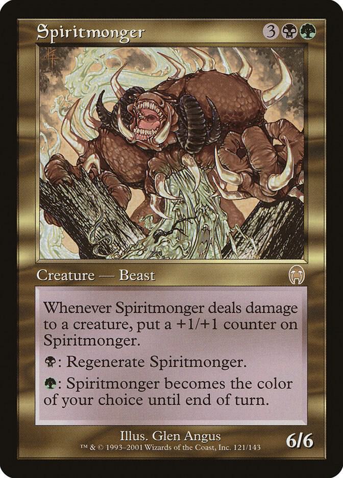Spiritmonger 121 card from Apocalypse