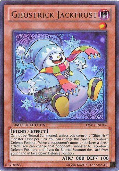 Ghostrick Jackfrost LVAL-ENDE2 card from Legacy of the Valiant