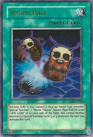 Worm Bait (5D's Tag Force 4) TF04-EN002 card from Yu-Gi-Oh! Video Game Promotional Cards