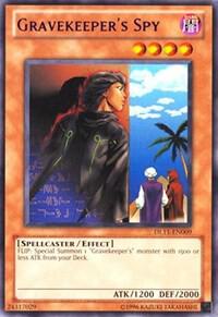 Gravekeeper's Spy (Purple) DL11-EN009 card from Duelist League Promo