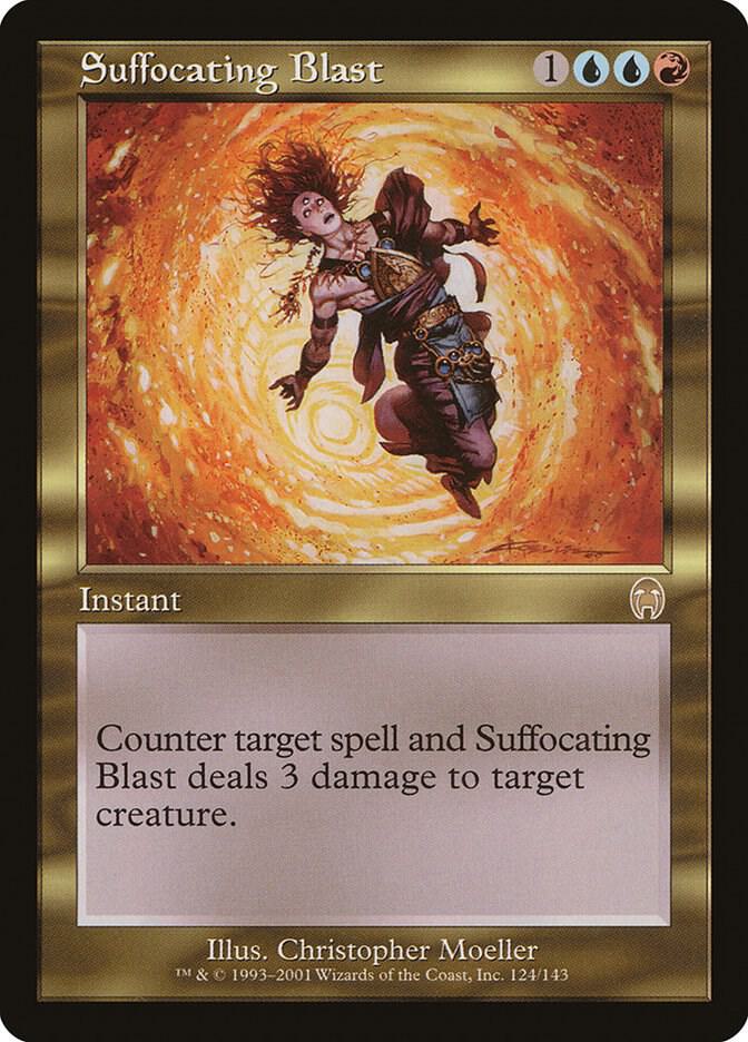 Suffocating Blast 124 card from Apocalypse