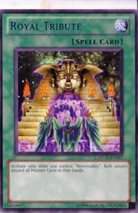 Royal Tribute (Blue) DL11-EN017 card from Duelist League Promo
